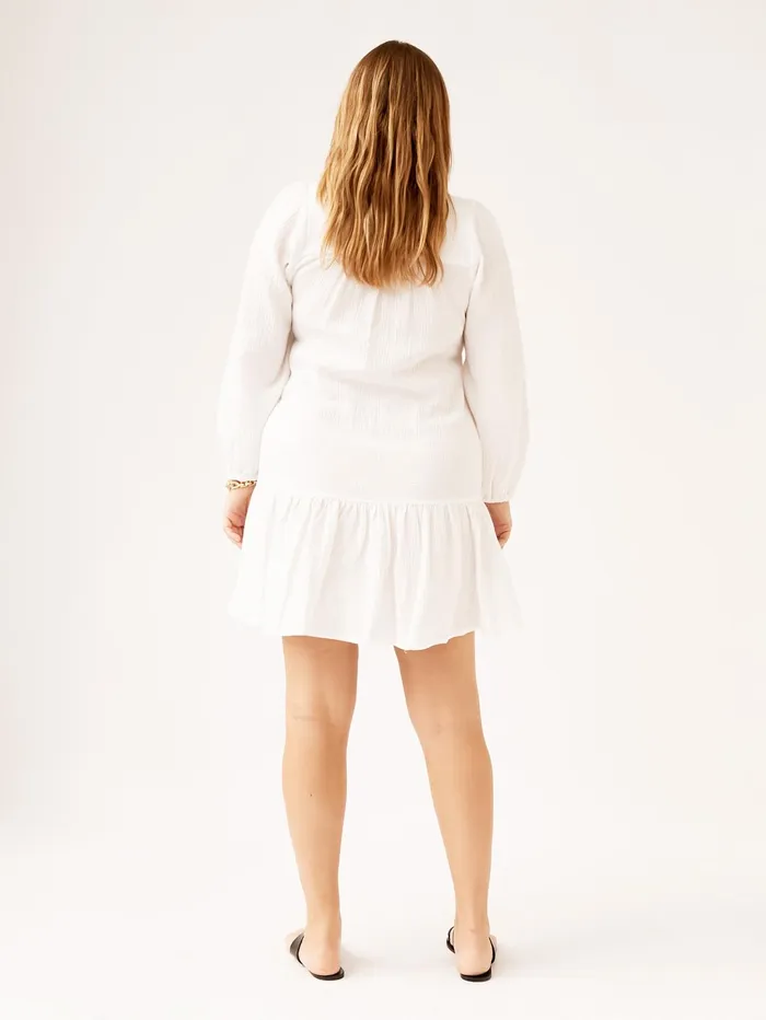 Women Honour Apparel 8211 Remember Me Mini Dress In White The UNDONE Dresses