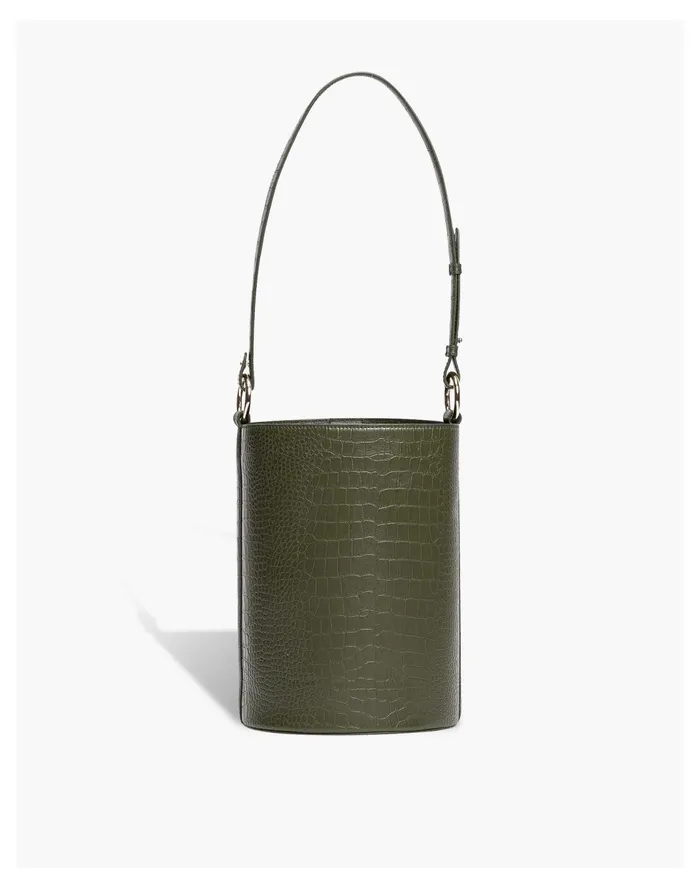 Women HYER GOODS Convertible Bucket Bag Olive Madewell Crossbody Bags Women HYER GOODS Convertible Bucket Bag Olive Madewell Crossbody Bags