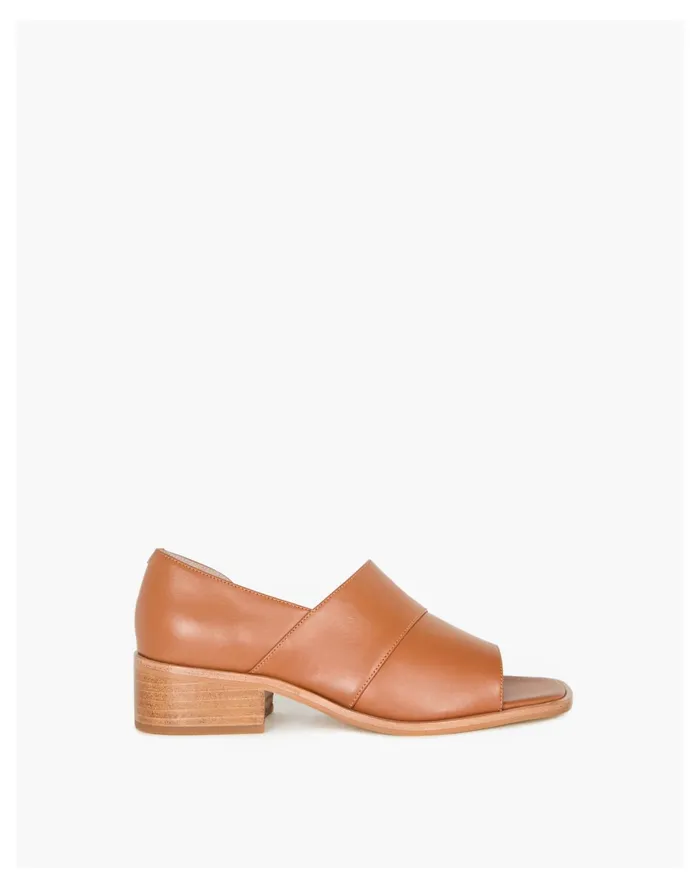 Women Intentionally Blank GIRAFFE Sandal Tan Madewell Heels Women Intentionally Blank GIRAFFE Sandal Tan Madewell Heels