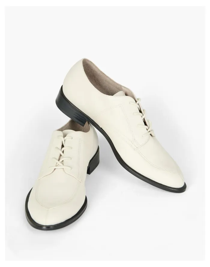 Women Intentionally Blank Saint Cream Madewell Flats Women Intentionally Blank Saint Cream Madewell Flats