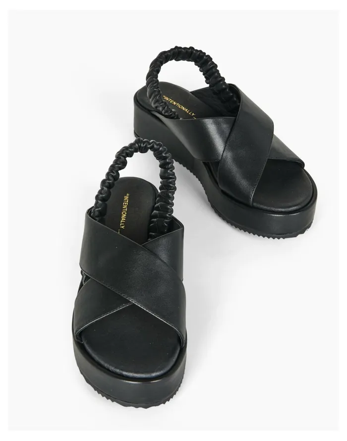 Women Intentionally Blank STARRY Sandal Black Madewell Sandals