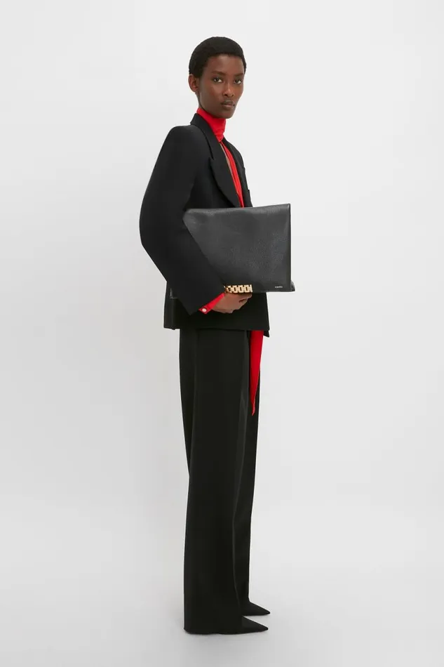 Women Jackets and Coats Victoria Beckham Square Shoulder Jacket In Black