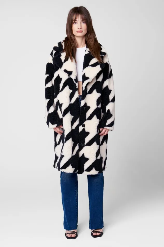 Women Jackets Blank Nyc Love Bird Trench Coat