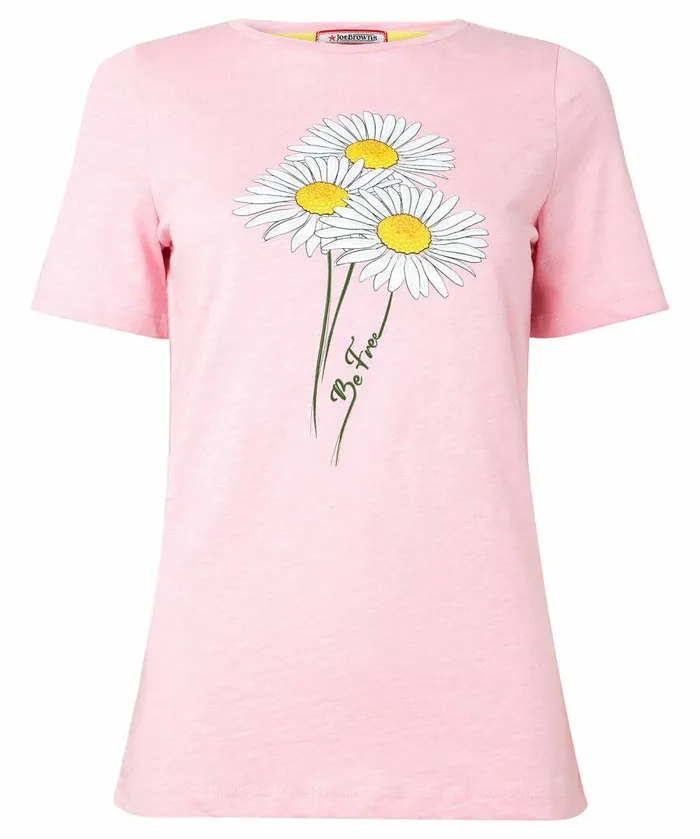 Women Joe Browns Daisy Daisy Graphic Tee Pink Women Joe Browns Daisy Daisy Graphic Tee Pink