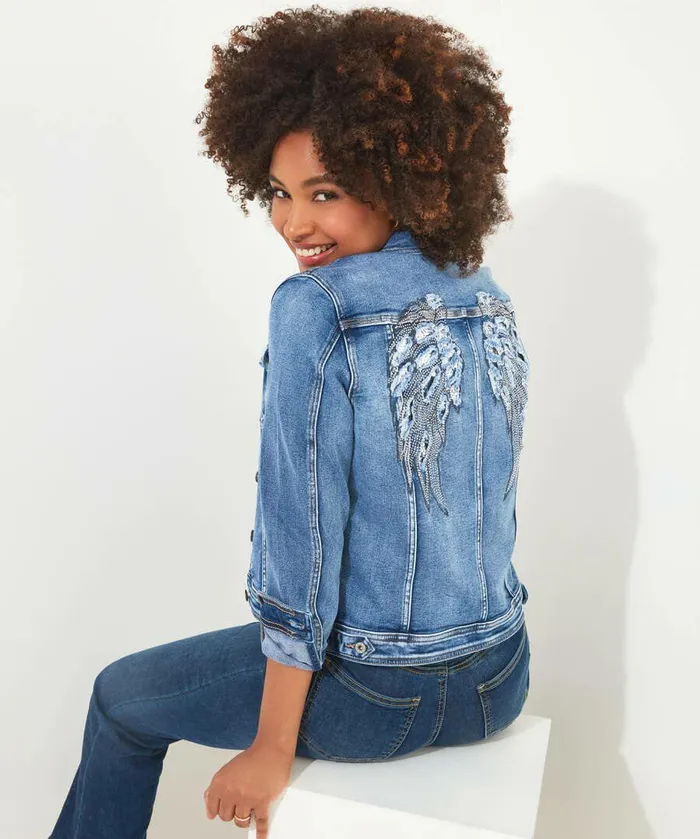 Women Joe Browns Denim Jacket Blueblack