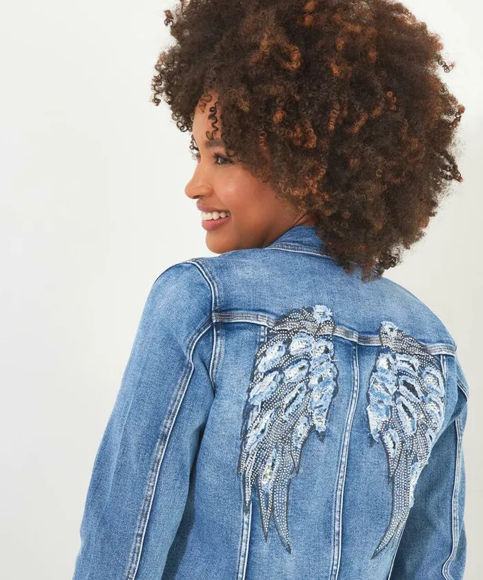 Women Joe Browns Denim Jacket Blueblack Women Joe Browns Denim Jacket Blueblack