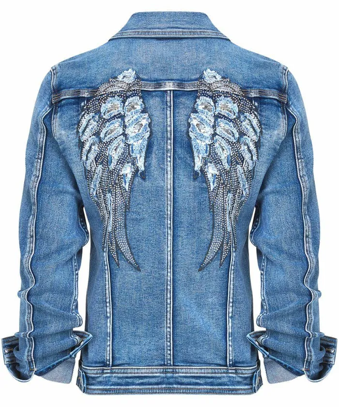 Women Joe Browns Denim Jacket Blueblack Women Joe Browns Denim Jacket Blueblack