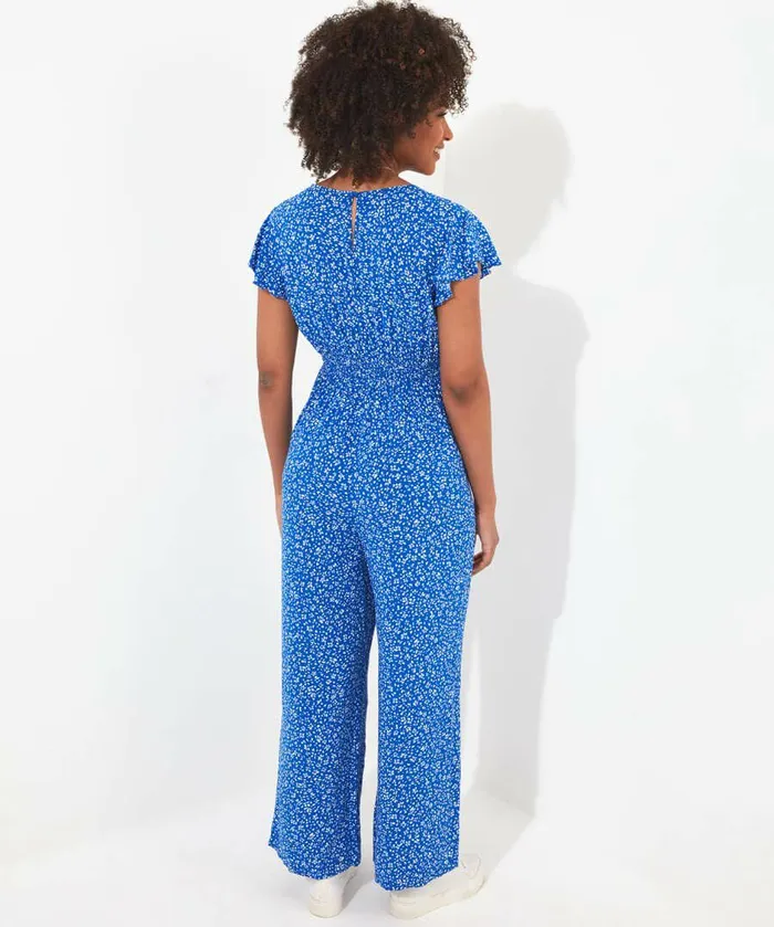 Women Joe Browns Ditsy Dreams Jumpsuit Blue Women Joe Browns Ditsy Dreams Jumpsuit Blue