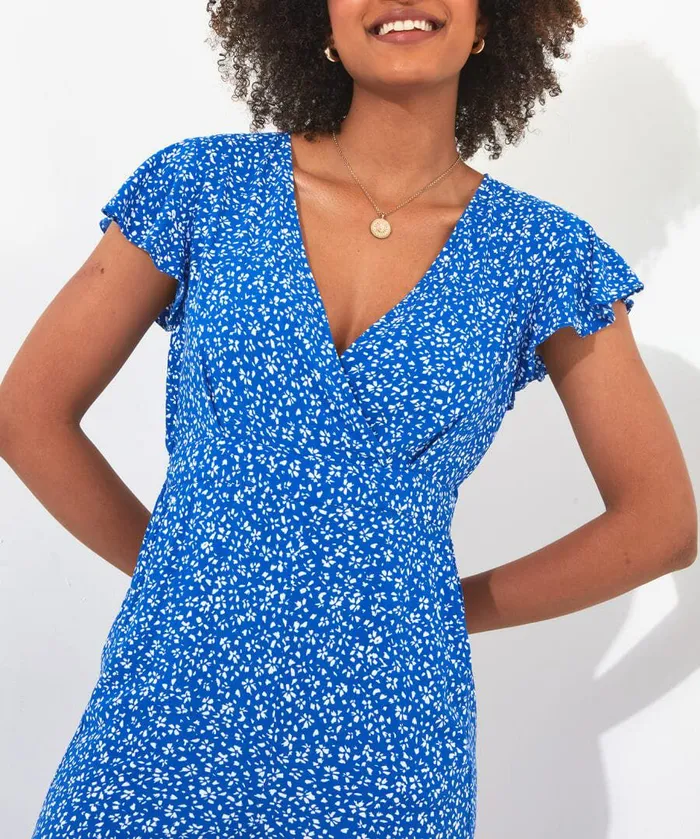 Women Joe Browns Ditsy Dreams Jumpsuit Blue Women Joe Browns Ditsy Dreams Jumpsuit Blue