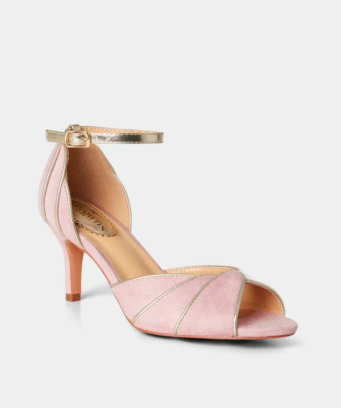 Women Joe Browns Endless Summer Deco Occasion Shoes Pink Gold Women Joe Browns Endless Summer Deco Occasion Shoes Pink Gold