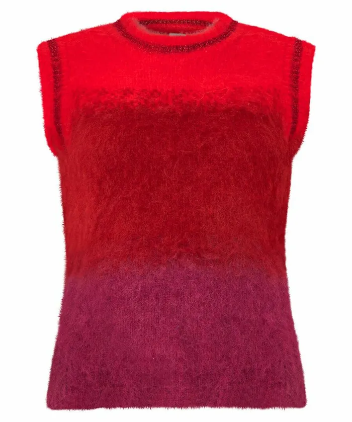 Women Joe Browns Ibiza Ombre Tank Top Red Women Joe Browns Ibiza Ombre Tank Top Red