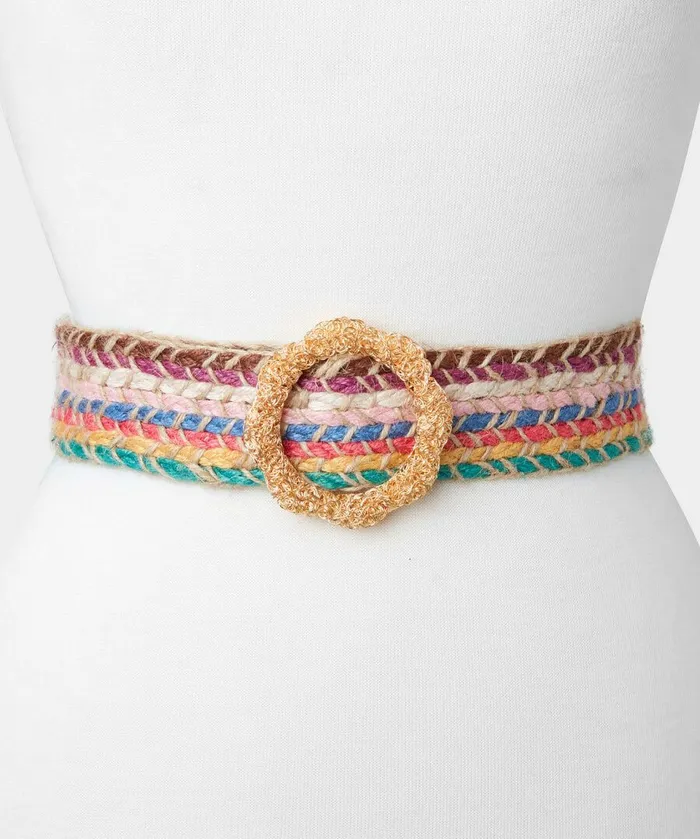 Women Joe Browns Lili Stitched Rope Belt Multi