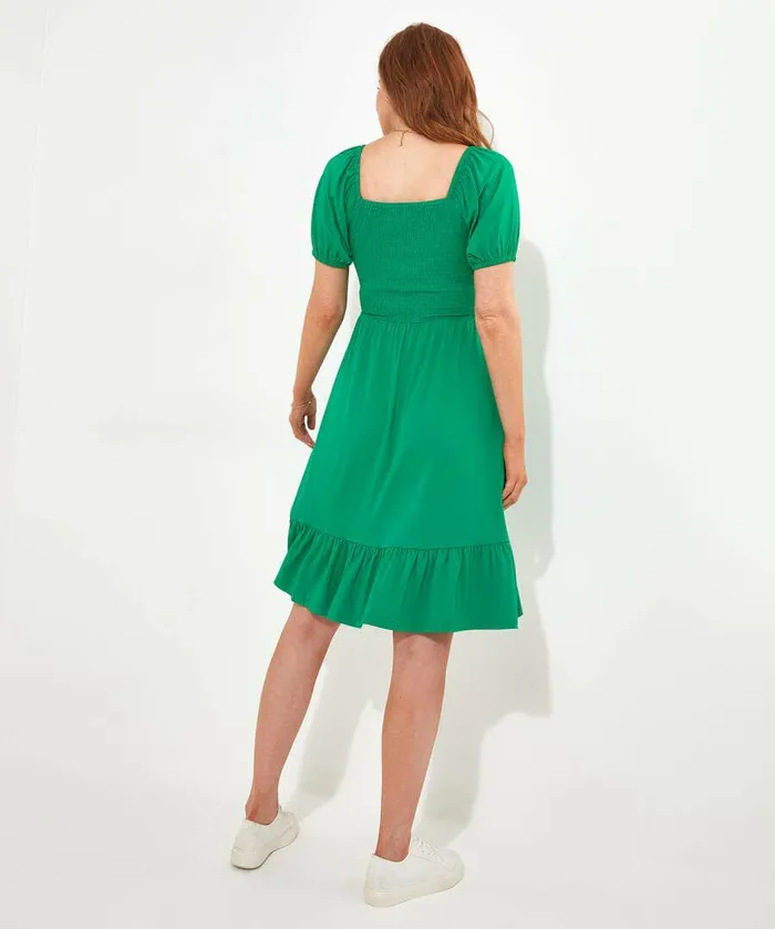 Women Joe Browns Mia Shirred Jersey Dress Pinkgreen Women Joe Browns Mia Shirred Jersey Dress Pinkgreen