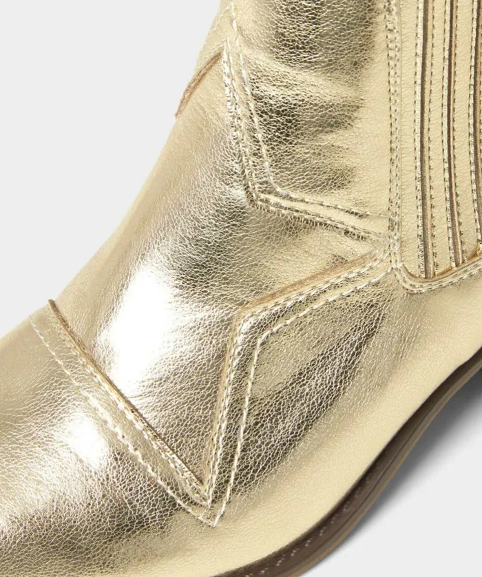 Women Joe Browns Night Star Western Boots Gold Women Joe Browns Night Star Western Boots Gold