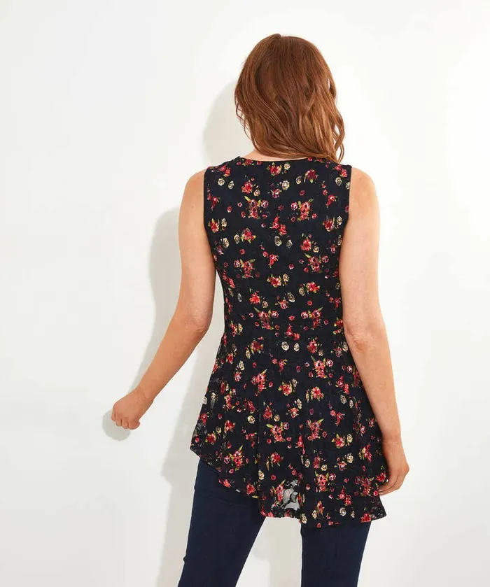 Women Joe Browns Pretty Zip Top Navy Women Joe Browns Pretty Zip Top Navy