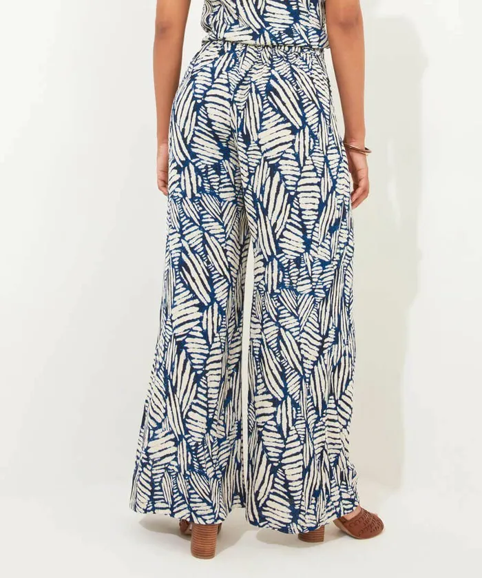 Women Joe Browns Summer Breeze Wide Leg Trousers Blue Women Joe Browns Summer Breeze Wide Leg Trousers Blue