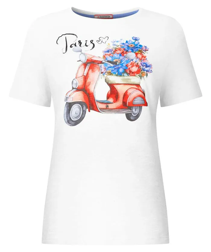 Women Joe Browns Summer In The City Graphic Tee White Women Joe Browns Summer In The City Graphic Tee White