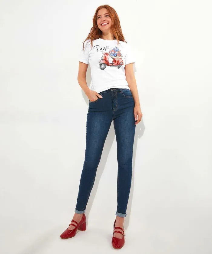 Women Joe Browns Summer In The City Graphic Tee White Women Joe Browns Summer In The City Graphic Tee White
