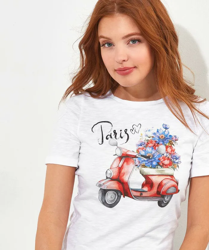 Women Joe Browns Summer In The City Graphic Tee White Women Joe Browns Summer In The City Graphic Tee White