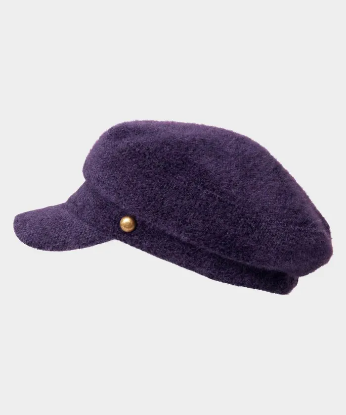 Women Joe Browns There She Goes Peaked Hat Deep Purple Women Joe Browns There She Goes Peaked Hat Deep Purple