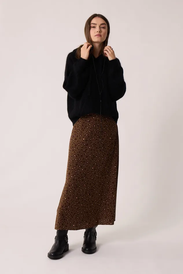 Women Jumper Bulotte Noir Pull Mohair Noir Des Petits Hauts Jumpers and Cardigans