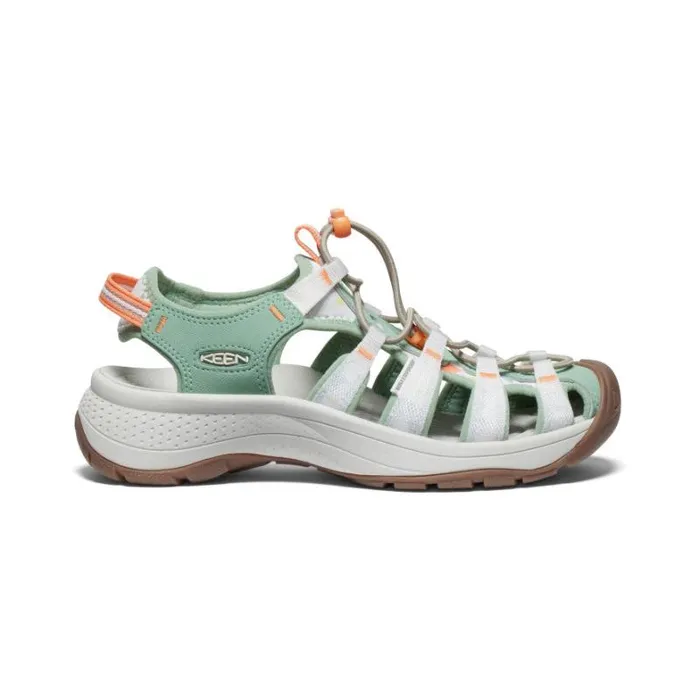 Women KEEN Casual Astoria West Sandal TerrazzoGranite Green Closed Toe Sandal