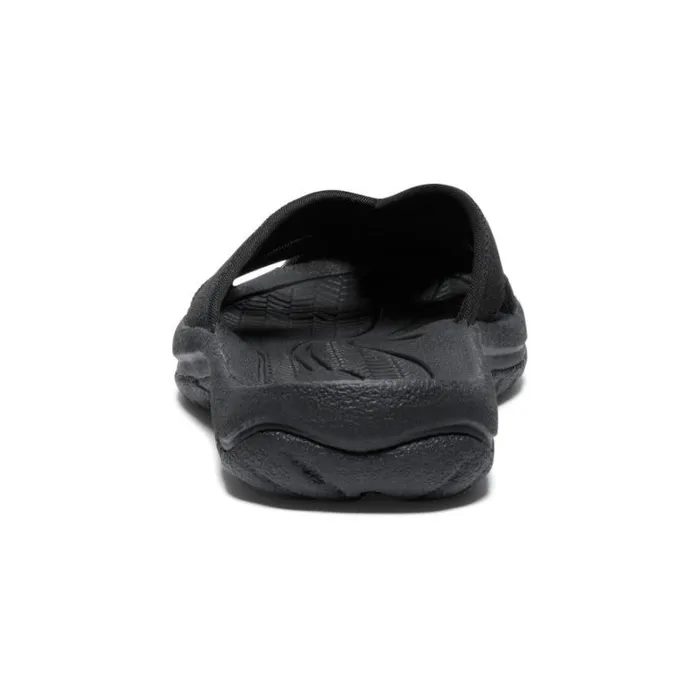 Women KEEN Casual Bali BlackSteel Grey Leather FlipFlop Women KEEN Casual Bali BlackSteel Grey Leather FlipFlop