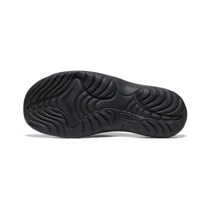 Women KEEN Casual Bali BlackSteel Grey Leather FlipFlop Women KEEN Casual Bali BlackSteel Grey Leather FlipFlop