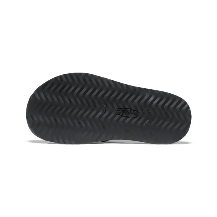 Women KEEN Casual Barbados BlackSteel Grey Leather FlipFlop Women KEEN Casual Barbados BlackSteel Grey Leather FlipFlop