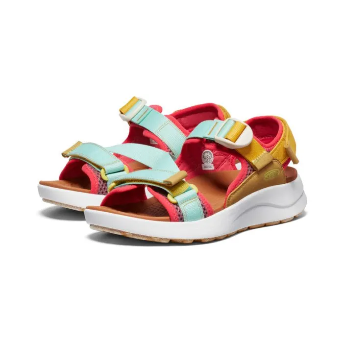 Women KEEN Casual Elle Sport Backstrap Golden YellowLichen Sandal Women KEEN Casual Elle Sport Backstrap Golden YellowLichen Sandal
