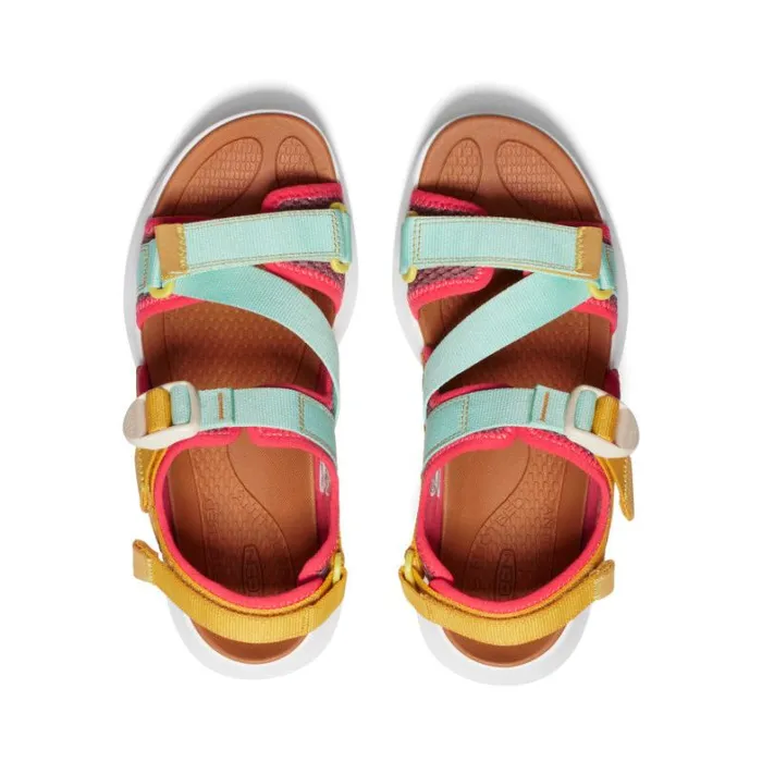 Women KEEN Casual Elle Sport Backstrap Golden YellowLichen Sandal Women KEEN Casual Elle Sport Backstrap Golden YellowLichen Sandal