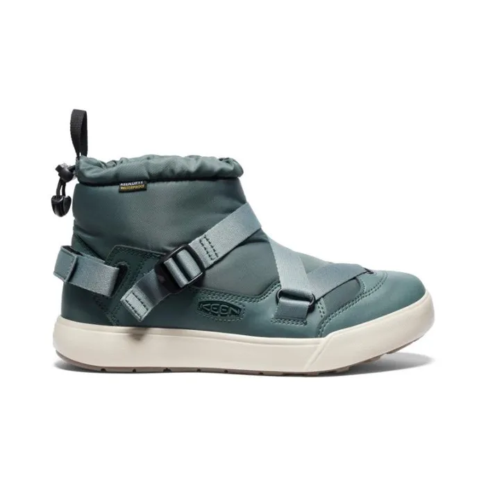 Women KEEN Casual Hoodzerra Waterproof Green Boot