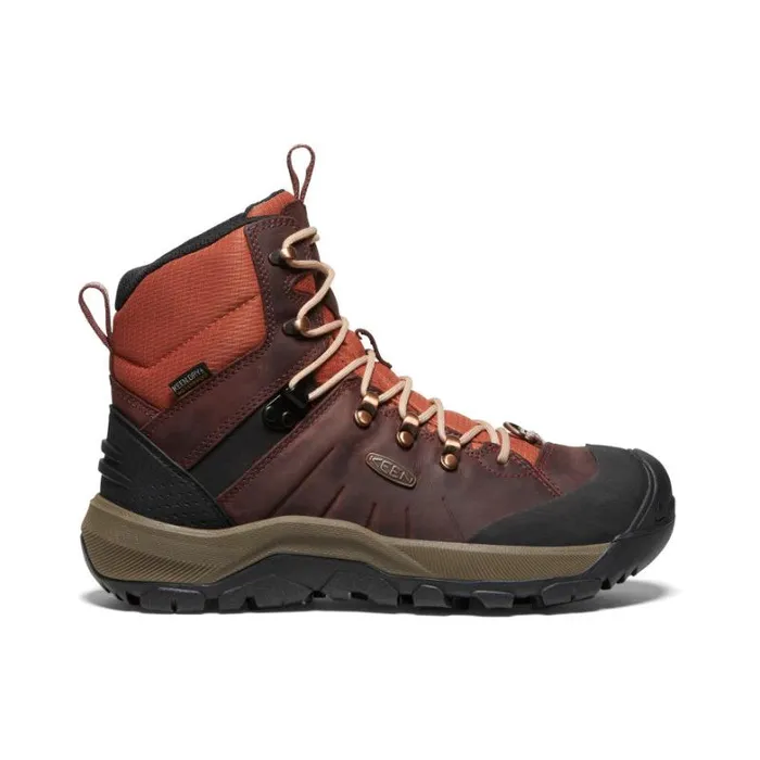 Women KEEN Hike Revel IV Mid Height Polar Leather Hiking Boot