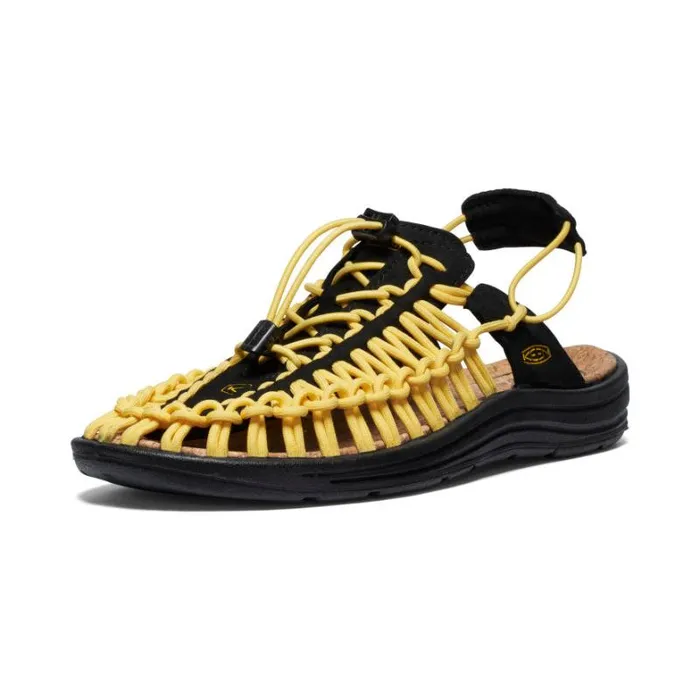 Women KEEN Sandals All Gender UNEEK II Convertible BlackKeen Yellow Sandal Women KEEN Sandals All Gender UNEEK II Convertible BlackKeen Yellow Sandal