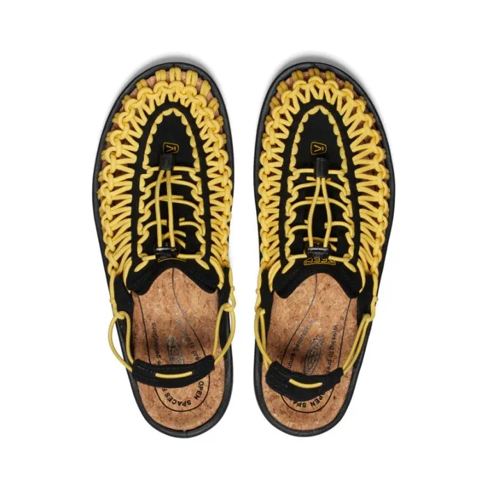 Women KEEN Sandals All Gender UNEEK II Convertible BlackKeen Yellow Sandal Women KEEN Sandals All Gender UNEEK II Convertible BlackKeen Yellow Sandal