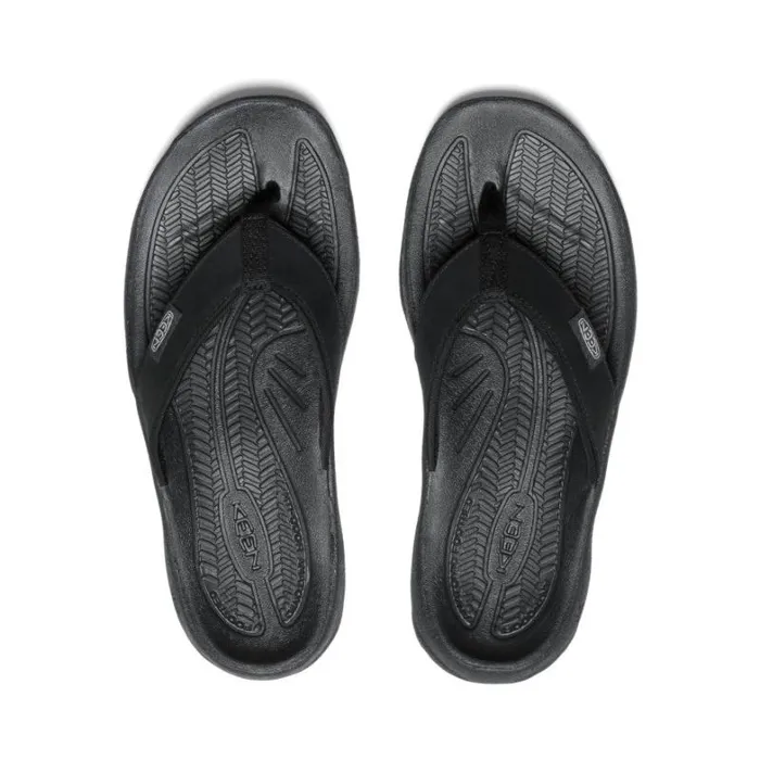 Women KEEN Sandals Kona Flip BlackVapor Leather FlipFlop Women KEEN Sandals Kona Flip BlackVapor Leather FlipFlop