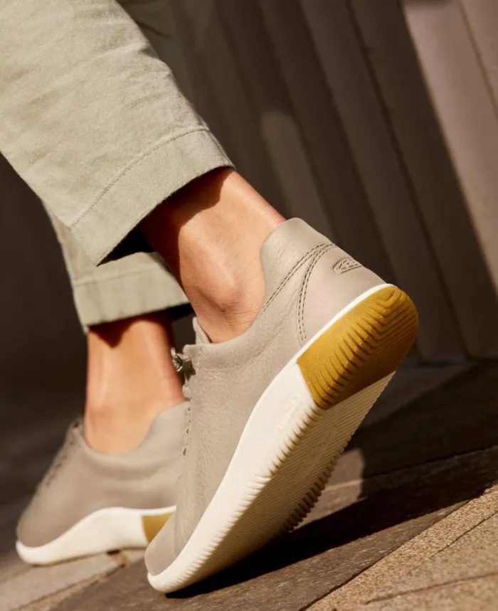 Women KEEN Shoes KNX Lace SafariStar White Leather Shoe Women KEEN Shoes KNX Lace SafariStar White Leather Shoe
