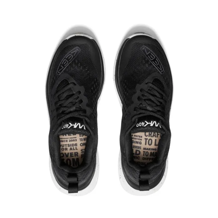 Women KEEN Shoes WK400 BlackWhite Leather Walking Shoe Women KEEN Shoes WK400 BlackWhite Leather Walking Shoe