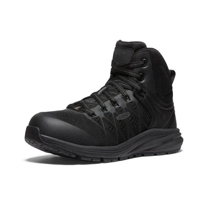 Women KEEN Work Boots and Shoes Black Work Sneakers 8211 Vista Energy Mid Int Met Women KEEN Work Boots and Shoes Black Work Sneakers 8211 Vista Energy Mid Int Met