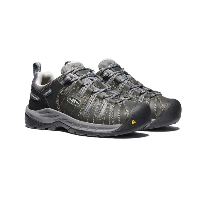 Women KEEN Work Boots and Shoes Flint II Soft Toe Steel GreyPaloma Women KEEN Work Boots and Shoes Flint II Soft Toe Steel GreyPaloma