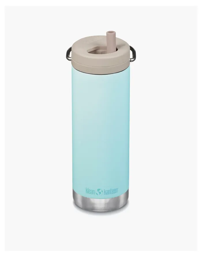 Women KLEAN KANTEEN 16 Ounce TKWide Insulated Bottle With Twist Cap Blue Madewell MWL Athleisure Women KLEAN KANTEEN 16 Ounce TKWide Insulated Bottle With Twist Cap Blue Madewell MWL Athleisure