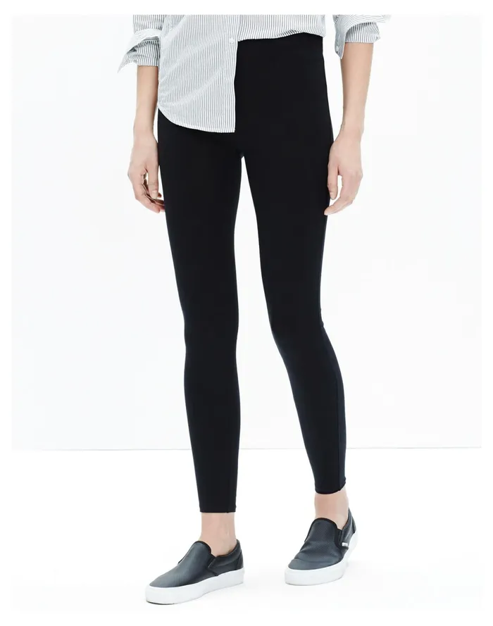 Women Knit Leggings True Black Madewell Activewear