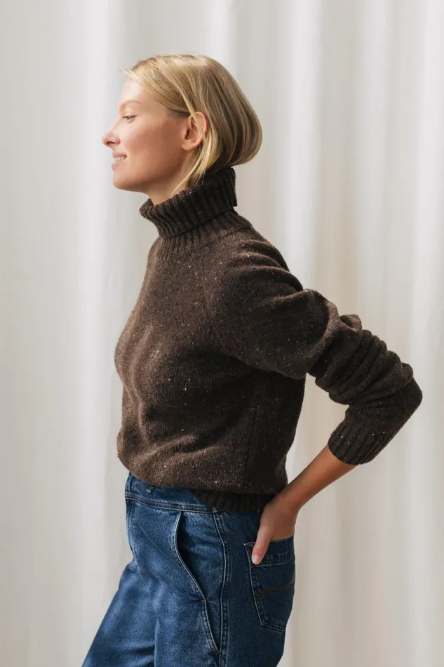 Women Knits Women 8211 Ballyhalbert 8211 Brown TWOTHIRDS Knits
