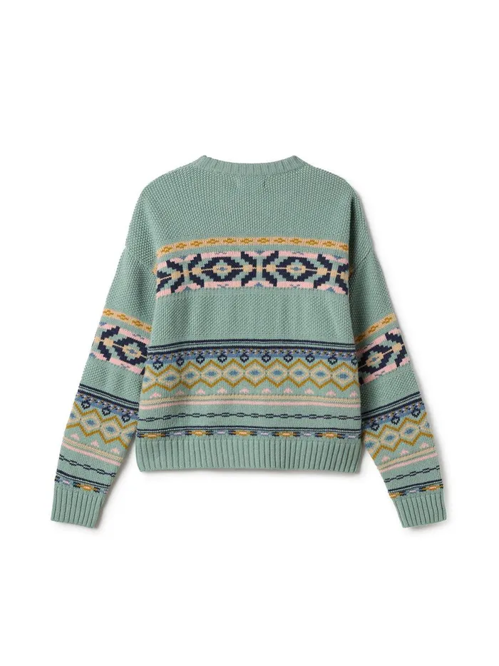 Women Knits Women 8211 Nukuoro 8211 Dusty Aqua TWOTHIRDS Knits