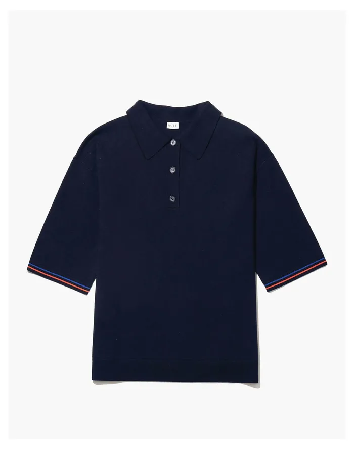 Women Kule The Neely Navy Navy Madewell Tops and Shirts