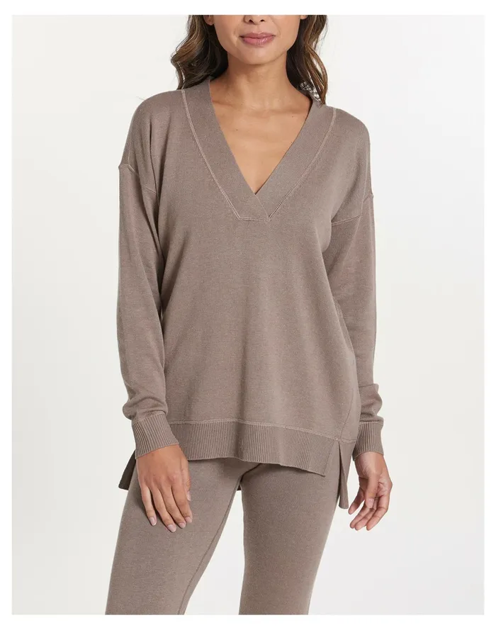 Women LEIMERE Vail V Neck Russet Madewell Pajamas