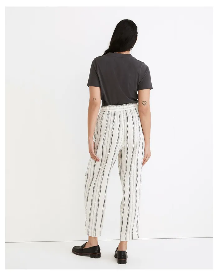 Women Lightspun Pull On Balloon Pants Antique Cream Madewell Pants Women Lightspun Pull On Balloon Pants Antique Cream Madewell Pants