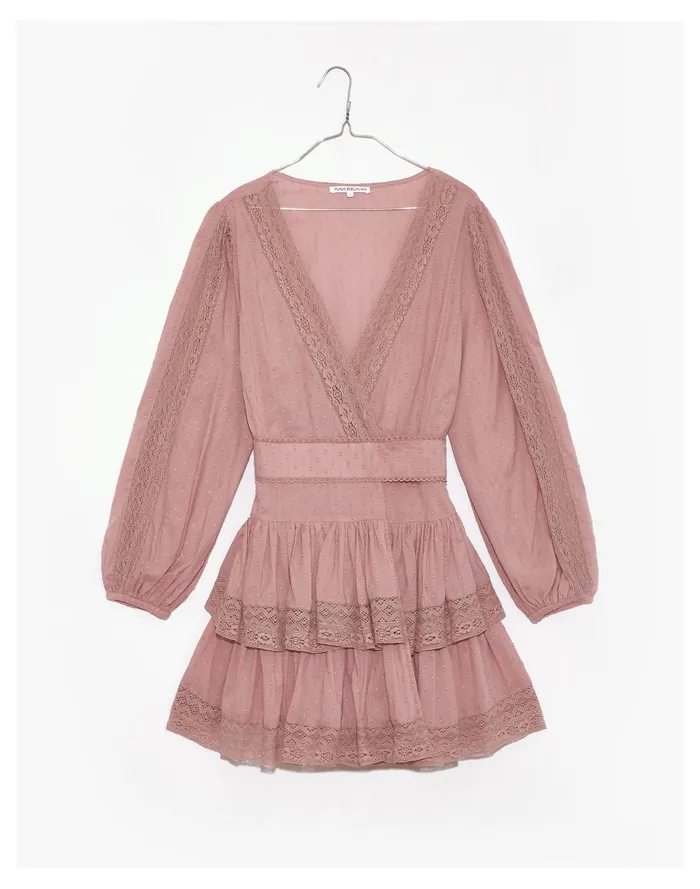 Women Maia Bergman MIKA DRESS Light Pink Madewell Dresses