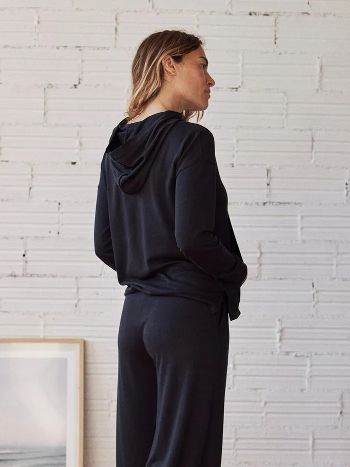 Women Maratua 8211 Black TWOTHIRDS Sweatshirts