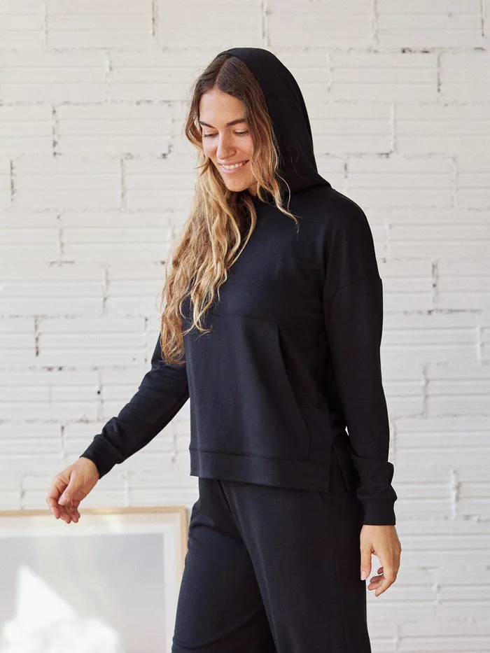 Women Maratua 8211 Black TWOTHIRDS Sweatshirts